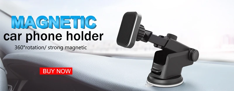 XMXCZKJ Long Arm Mobile Phone Magnetic Car Windshield Dashboard Mount Holder Desk Sucker Cup Cell Phone Stand For iPhone Xiaomi