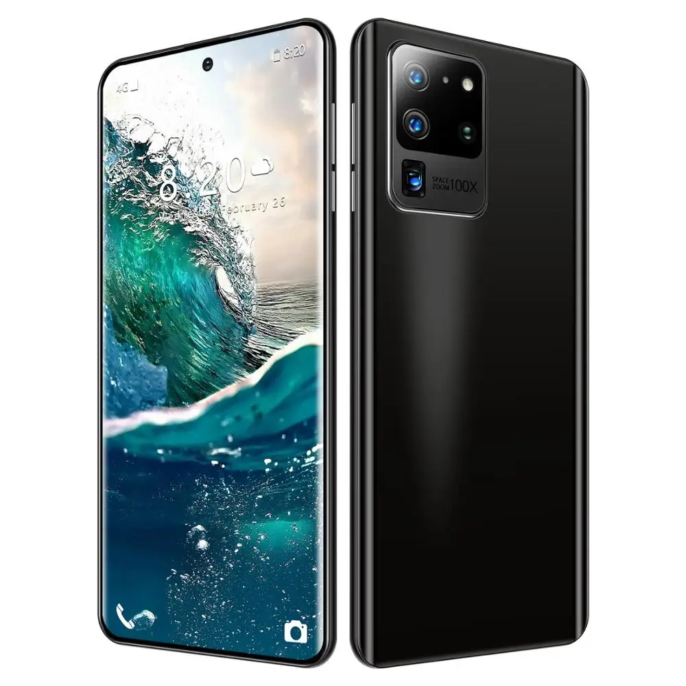 US $114.19 Hot Sell Gala S20 4G5G Smart Phone Network 8GB RAM 128GB ROM Octa Newest Core Cellphone 4 Camera Snapdragon 855 S20U