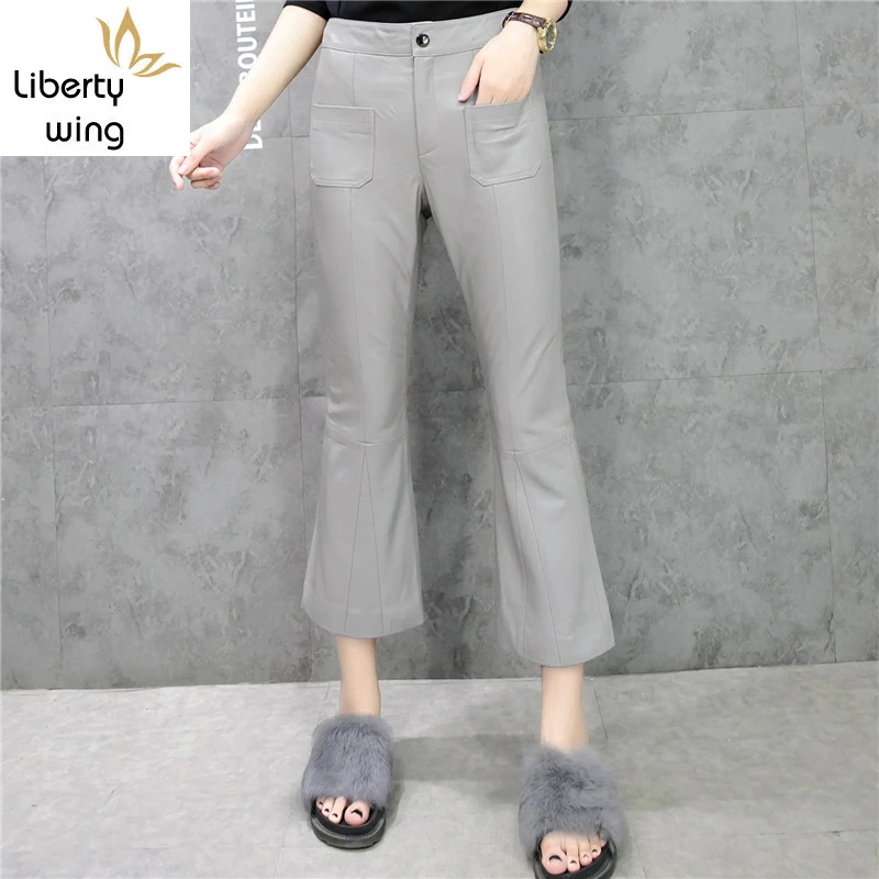 

2020 New Arrival Fashion Women Wide Leg Female Trousers Loose Fit Pantalones Anchos De La Pierna Palazzo Pants Multi Color