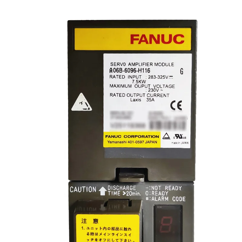 Fanuc дешевый Сервоусилитель модуль A06B-6096-H116 для станка с ЧПУ Fanuc дешевый Сервоусилитель модуль A06B-6096-H116 для станка с ЧПУ