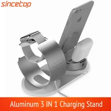 Регулируемая Настольная зарядка, держатель для телефона для Apple watch, настольная подставка, зарядная док-станция, база для iPhone 8, поддержка зарядного устройства