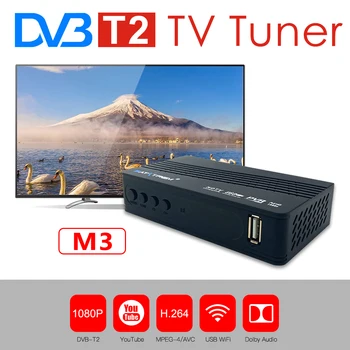 

FTA DVB-T2/DVB-T Set-top Box for Digital TV Tuner TDT DVBT2 TV Receptor Receiver DVB T2 DVB-C H.264 HDTV IPTV USB Wifi VHF/UFH
