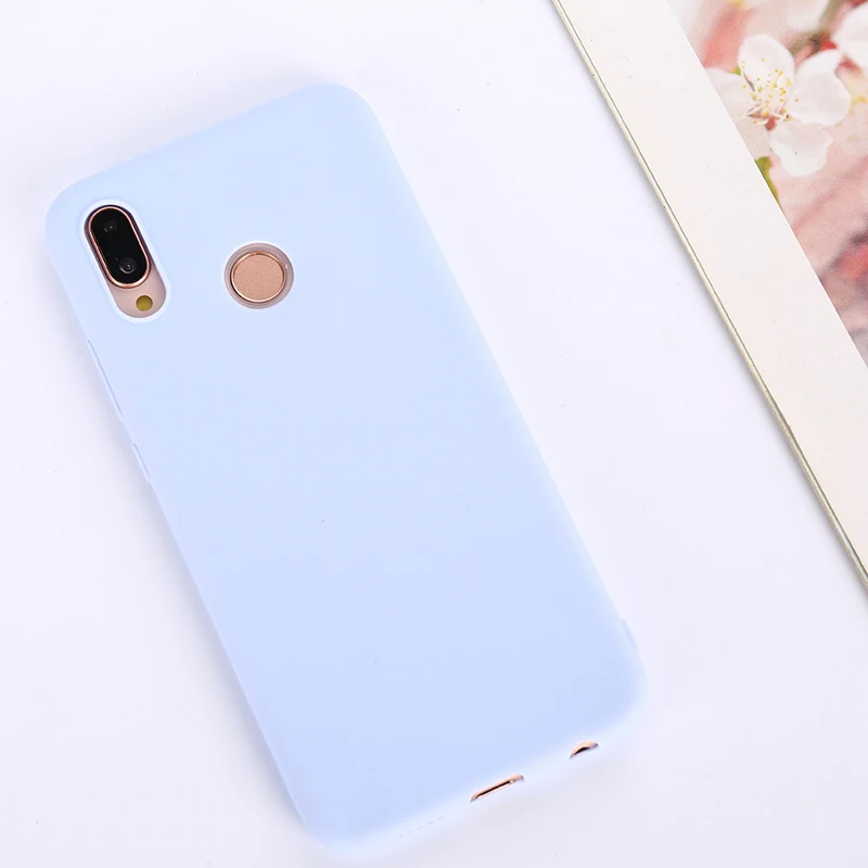 Мягкий чехол для HONOR 8S 8A 8C 8X ins милый матовый Силиконовый из ТПУ|Бамперы| |