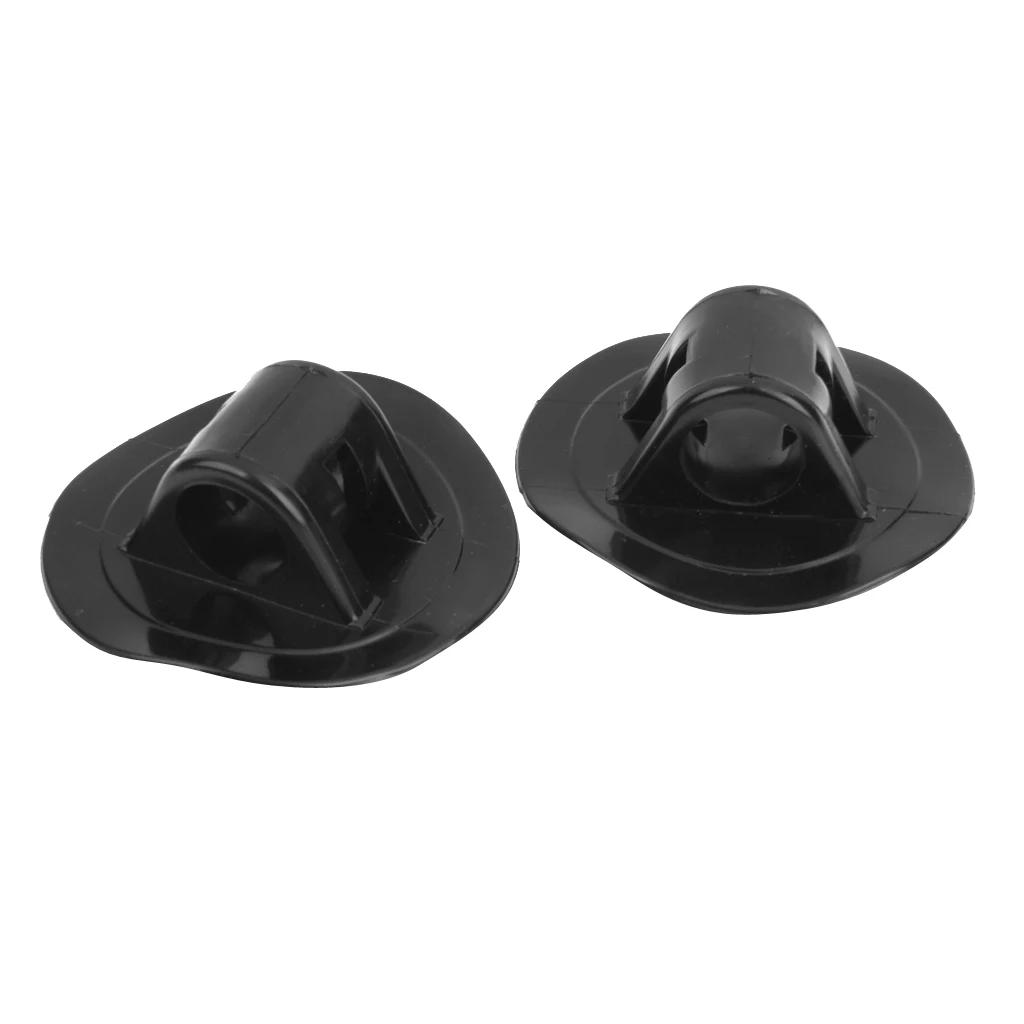 MagiDeal Kayak Engine Mount Boat Motor Stand Holder 2Pcs Black