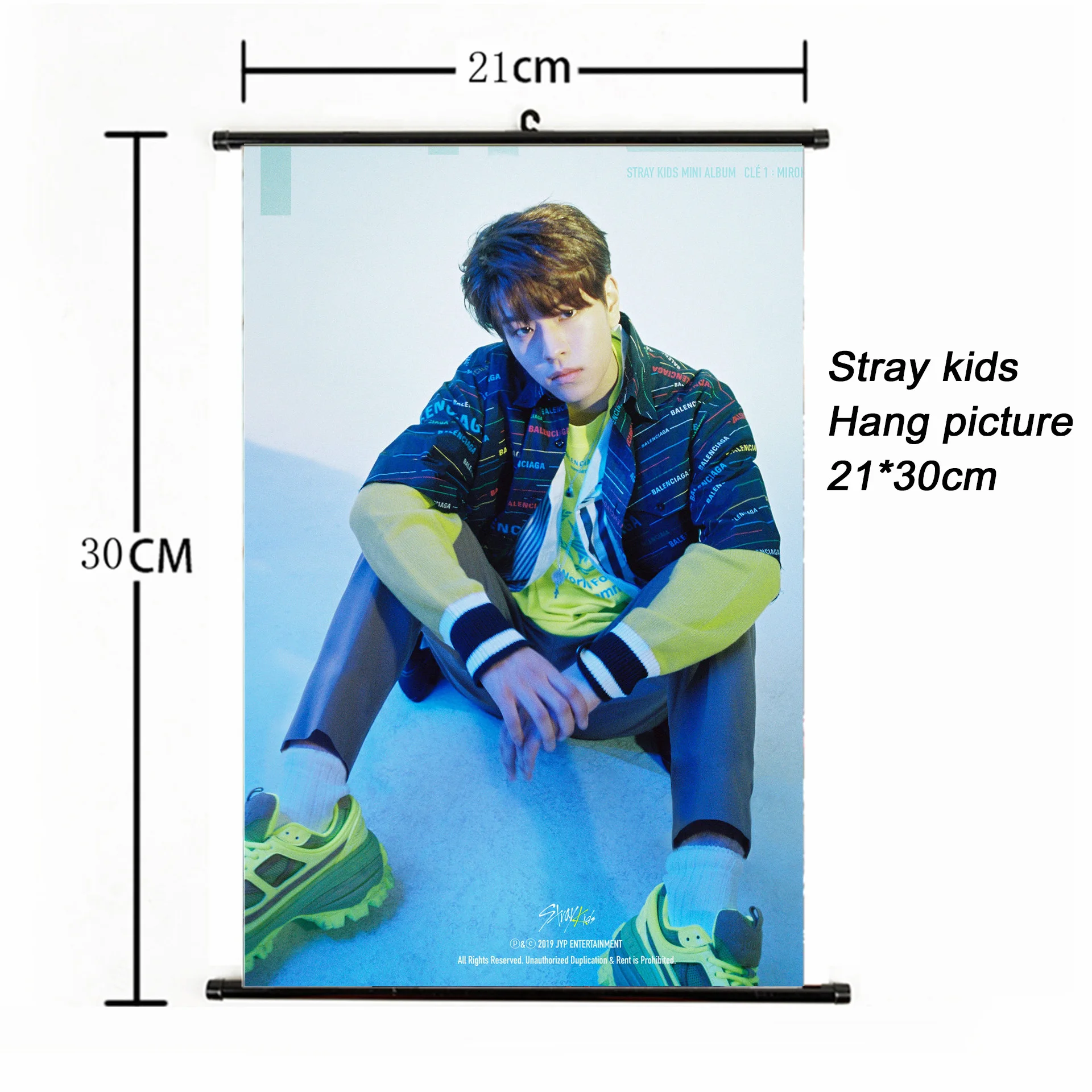 Модный Kpop Stray Kids have picture 21*30 см плакат stray kids MIROH альбом Фотокарта для фанатов Коллекция корейский Канцелярский набор - Цвет: SKD00822