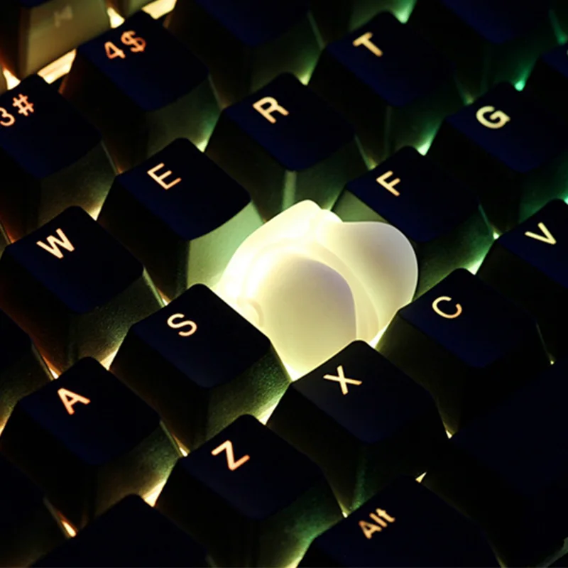 Сексуальная задница 3d печать ключи крышка s для Cherry MX механическая клавиатура личность светильник ключ крышка светочувствительная смола