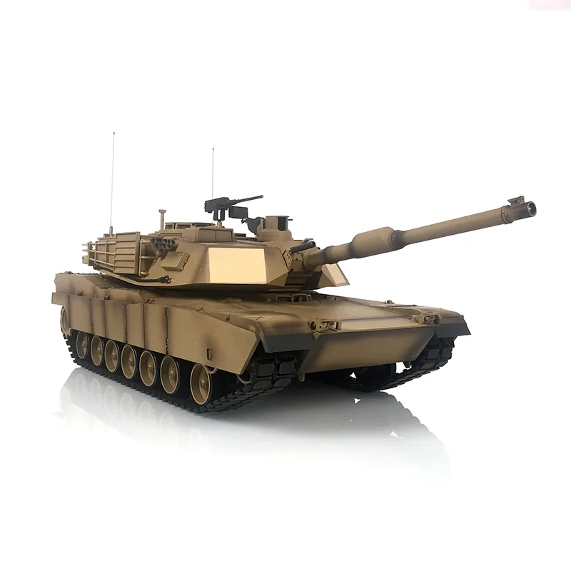 US Stock Heng Long 1/16 TK6.0 M1A2 Abrams RTR RC Tank 3918 Steel Gearbox TH12935-SMT5