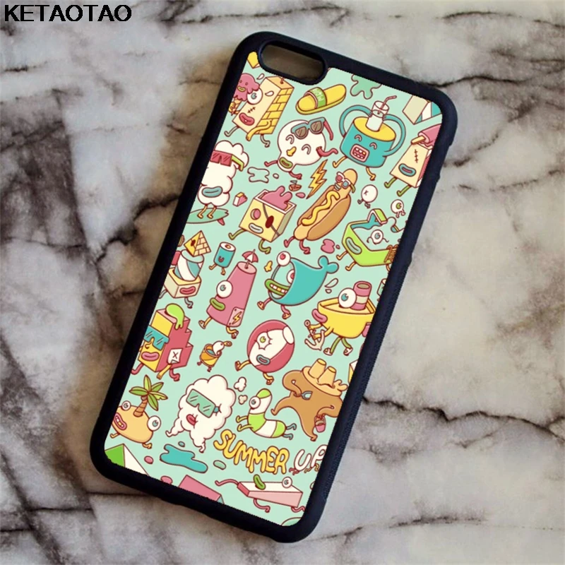 Розовый Чехол KETAOTAO для samsung galaxy S4 S5 S6 S7 S8 S9 S10 edge Note из мягкого ТПУ резины и силикона - Цвет: Розовый