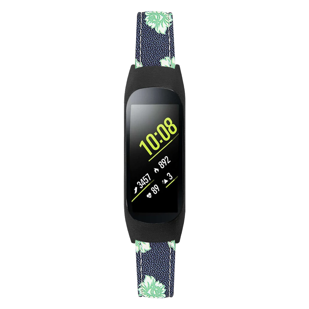 Подлинный классический кожаный ремешок для samsung galaxy fit-e SM-R375 ремешок с чехлом с пряжкой Шестерня классические ремешки бизнес-часы