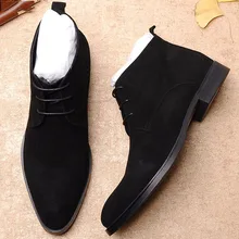 Brand New Genuine Cow Leather Men Boots Suede Men Fashion Ankle Boot Shoes Fashion Lace Up Men Casual Dress Boot Brand New Genuine Cow Leather Men Boots Suede Men Fashion Ankle Boot Shoes Fashion Lace Up Men Casual Dress Boot