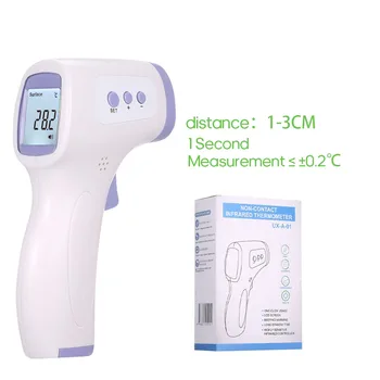 

Non-Contact Forehead IR Thermometer Digital LCD Display Infrared Thermometer with Fever Alarm термометр for Baby Adults