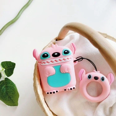 Чехол для AirPods с милым рисунком персика авокадо, с петлей, мультяшный чехол для беспроводных наушников Air pods2, силиконовый чехол для наушников - Цвет: B3