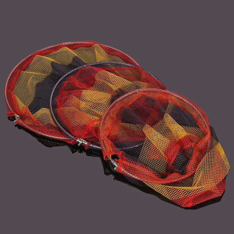 

Fishing Gear Copy Grille Color Frictioning Grille Stainless Steel Folding Copy Grille Fish Catching Pocket Fishing Accessories