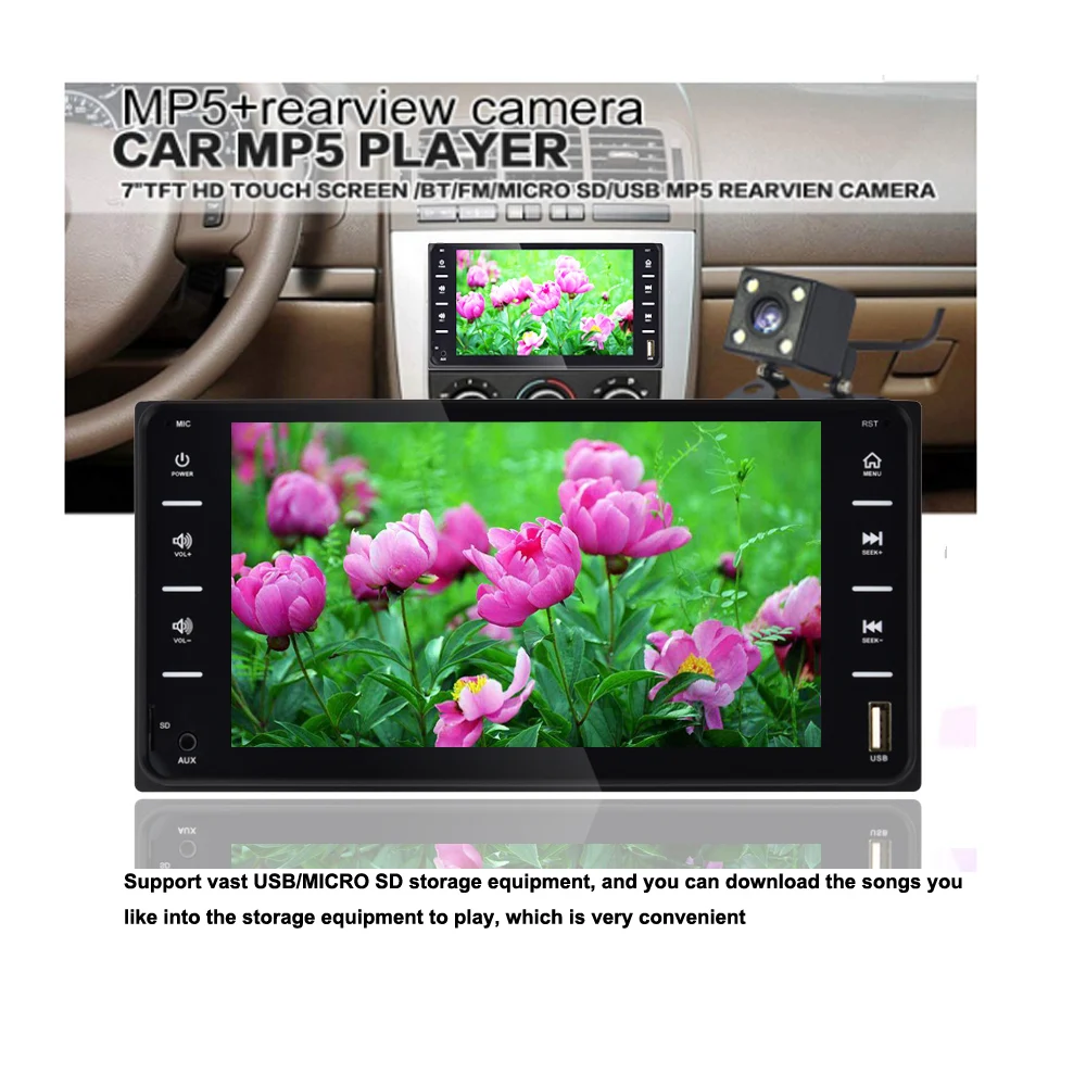 Car stereo mp3 mp4 player Audio MP5 DVD Player For Toyota Corolla for VIP
