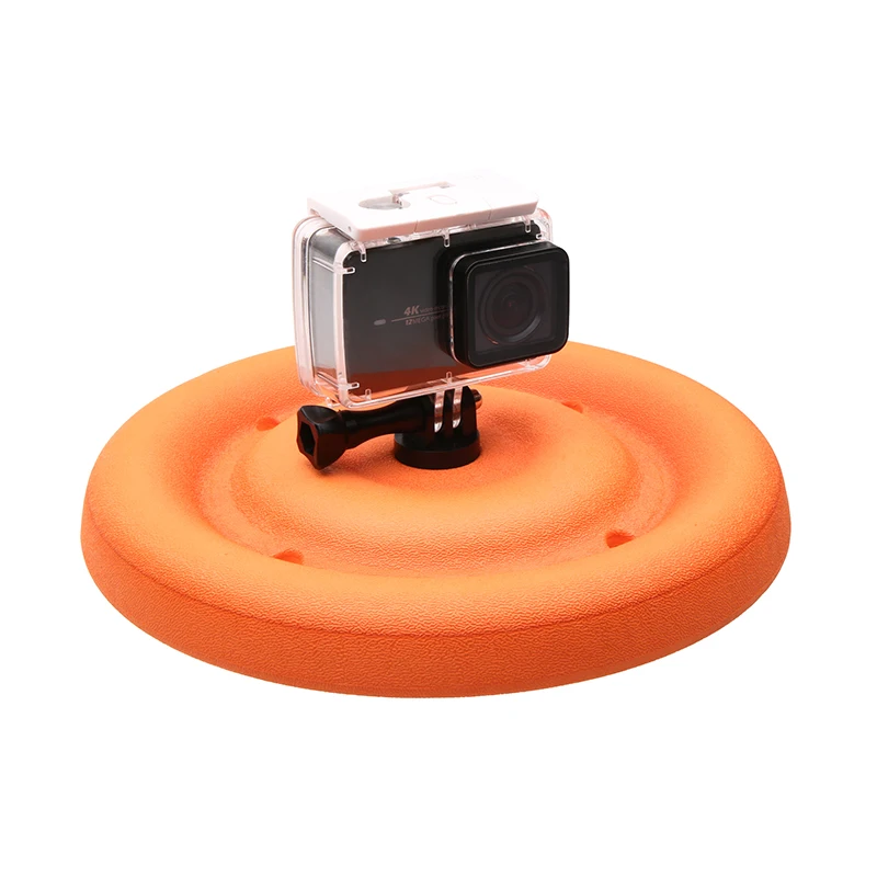 Легкий круглый плавающий диск собака игрушка для Gopro Hero 8 7 6 5 Yi 4K SJCAM Спортивная