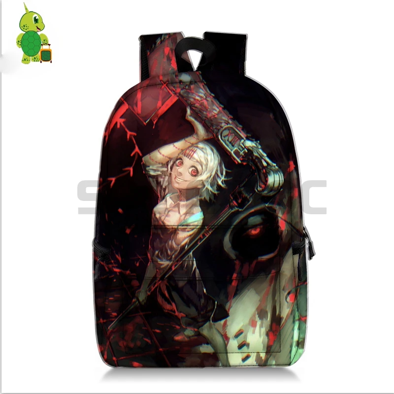 Рюкзак для косплея аниме «Токийский Гуль», школьные сумки для девочек-подростков и мальчиков, рюкзак для ноутбука Kaneki Ken, дорожные сумки на плечо - Цвет: 8