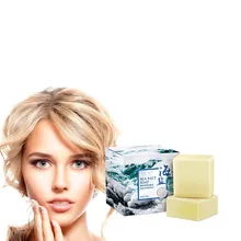 Оптимальное мыло для мытья лица, для очищения лица, сухое молочко для мытья лица, чистая растительная формула, без стимуляции, питание и отбеливание