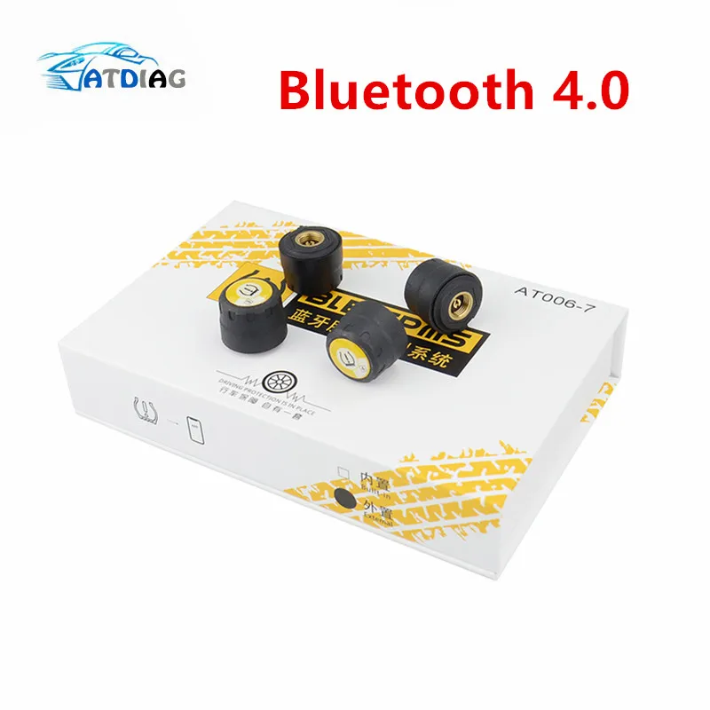 Универсальный внешний датчик давления в шинах TPMS Bluetooth 4 0 с поддержкой IOS Android