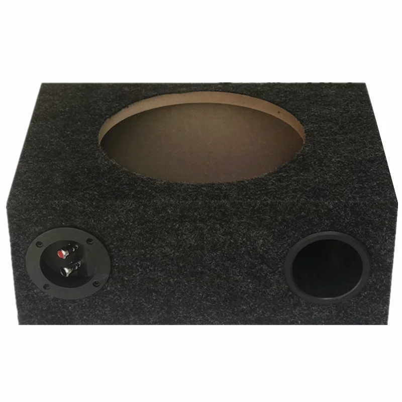12 Inch Passive Subwoofer 600watts Empty Wooden Box Square MDF Felt Car Modification Speaker Shell ultra-thin