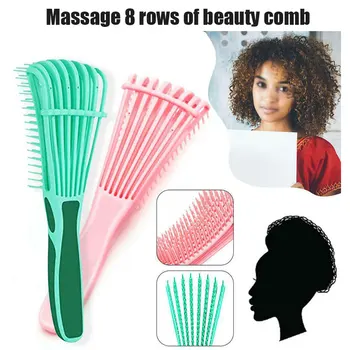 

Hot sale Straight Styling Comb Hairbrush Comb Health Care Reduce Fatigue Hairdressing Tools