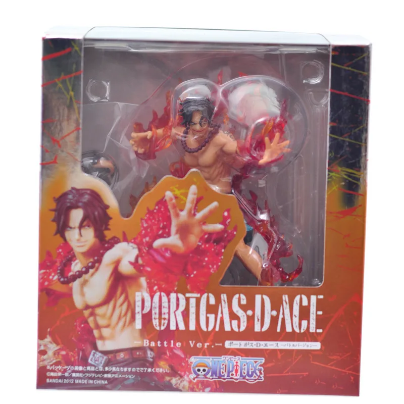Anime One Piece ZERO Portgas D Ace PVC Action Figure Model Collection Toy 14CM KT3967 (1)