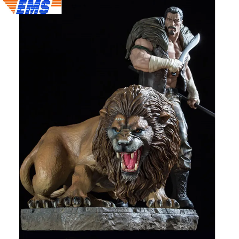 

24" Statue Megamind Bust Kraven The Hunter 1/4 Full-Length Portrait The Avengers GK Action Collectible Model Toy BOX 62CM Z2553