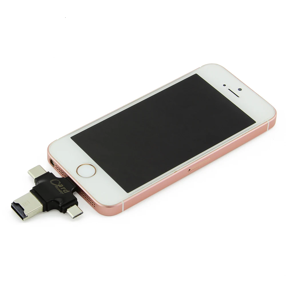 Считыватель смарт-карт мульти в одном Usb type C кардридер с TF слотом для карт микро многофункциональные аксессуары для ноутбуков для Android Iphone