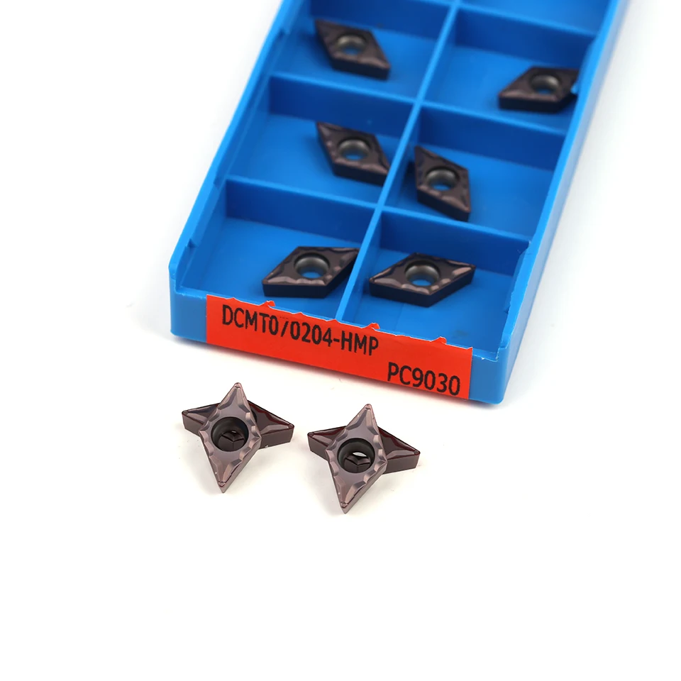 DCMT070204 DCMT11T304 DCMT11T308 HMP PC9030 KORLOY внутренняя фотопластина токарный инструмент ЧПУ