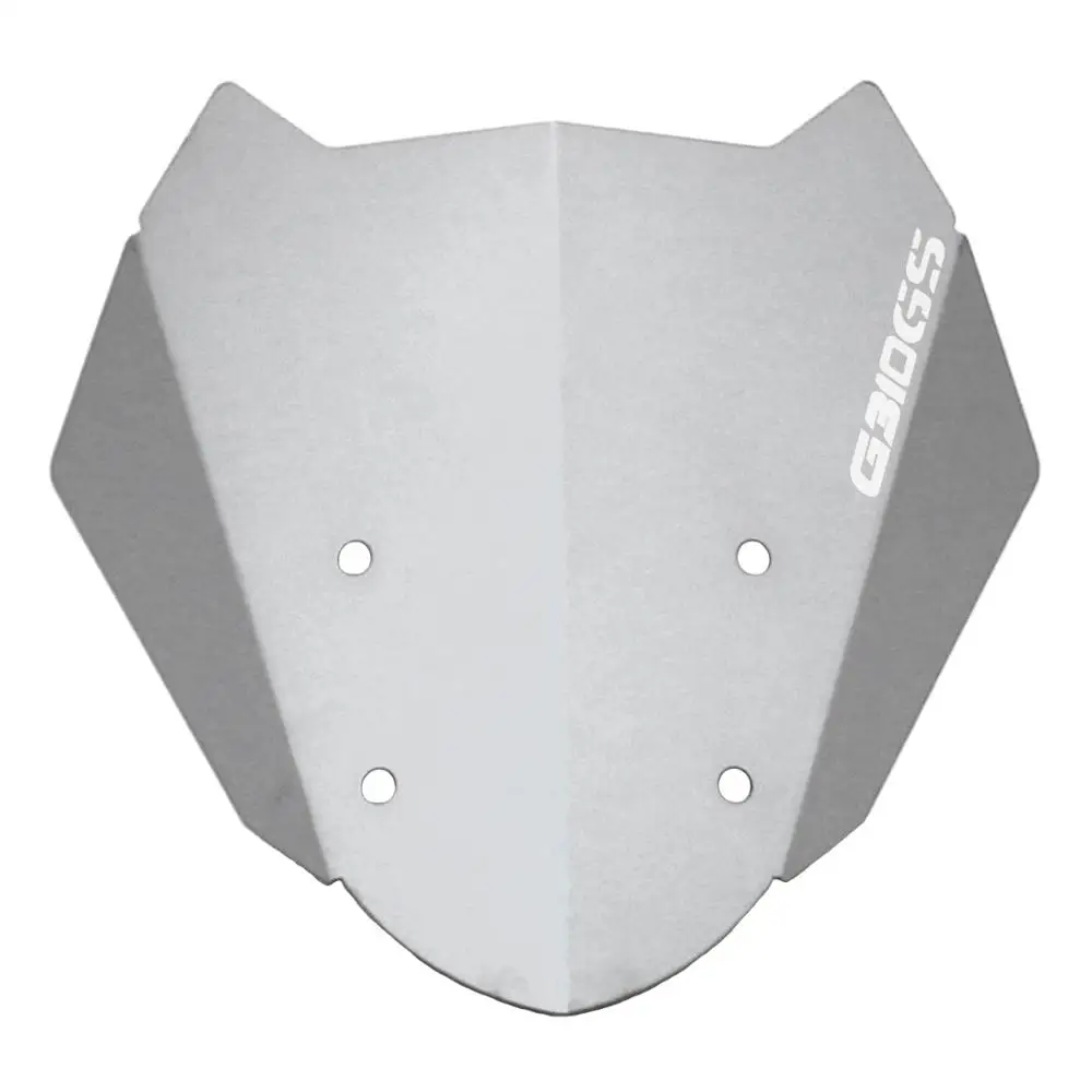MTKRACING для G310GS Аксессуары для мотоциклов Алюминий сплав Экран лобовое стекло обтекатель ветер Экран - Цвет: Silver