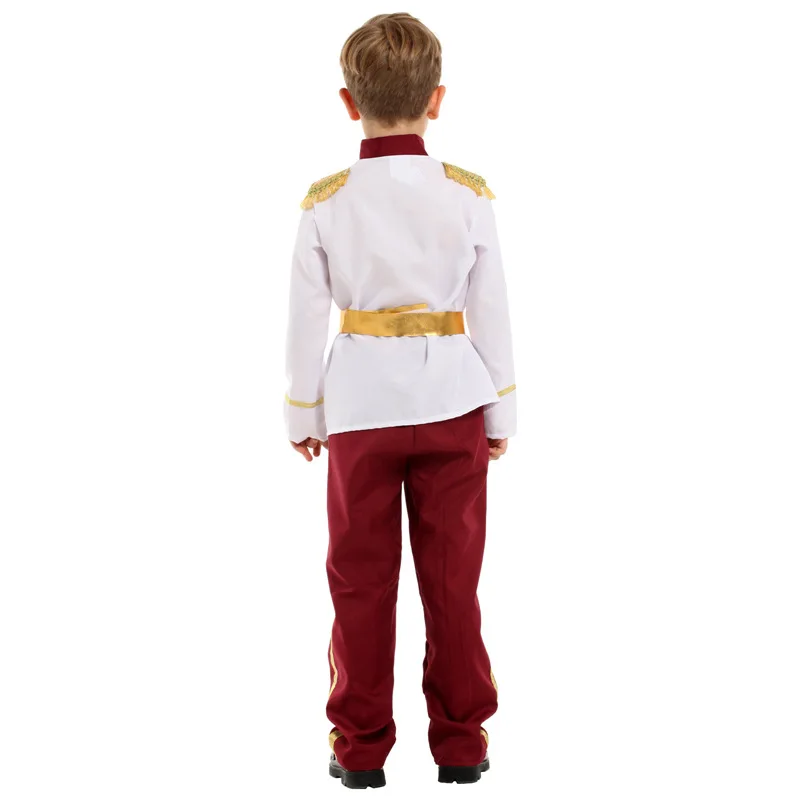 M-XL мальчиков солдат форма Косплэй для детей из двух предметов на Хэллоуин, Детский костюм в стиле костюмы офицеров карнавальный костюм Purim парад платье для маскарада, вечеринки