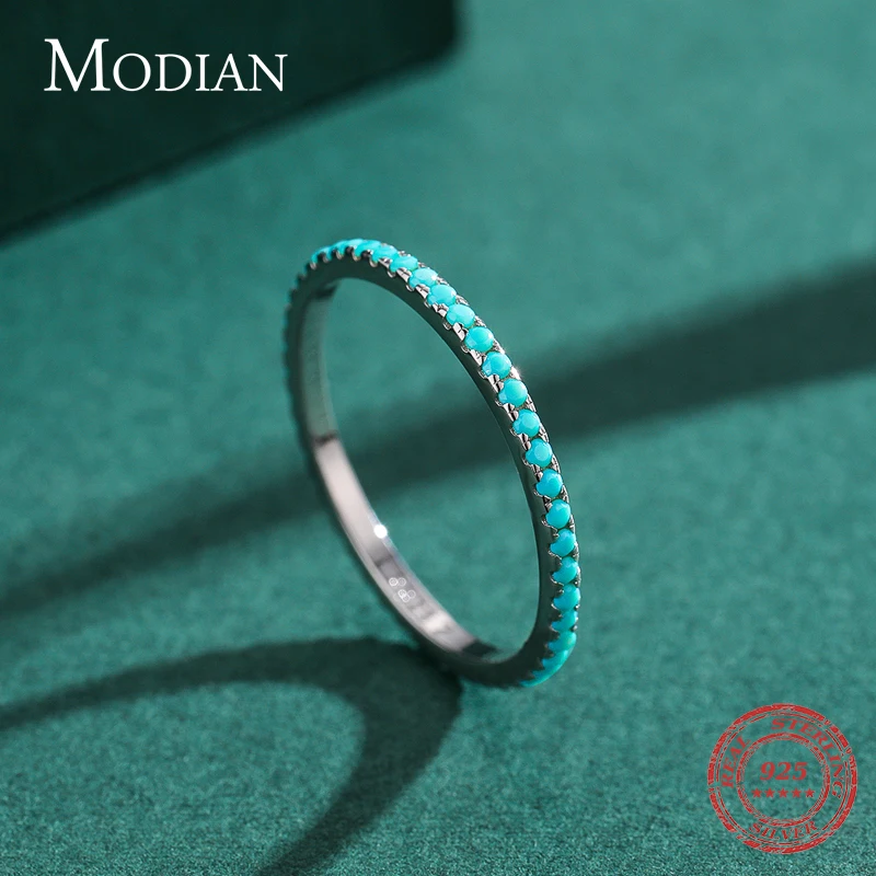 Turquoise Gemstone 925 Sterling Silver Fine Jewelry Thumb Band Dainty Tiny Ring