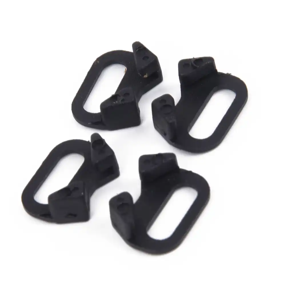 4X Universal Triangular Split Rings For Camera Back Belt Strap Buckle Accessory