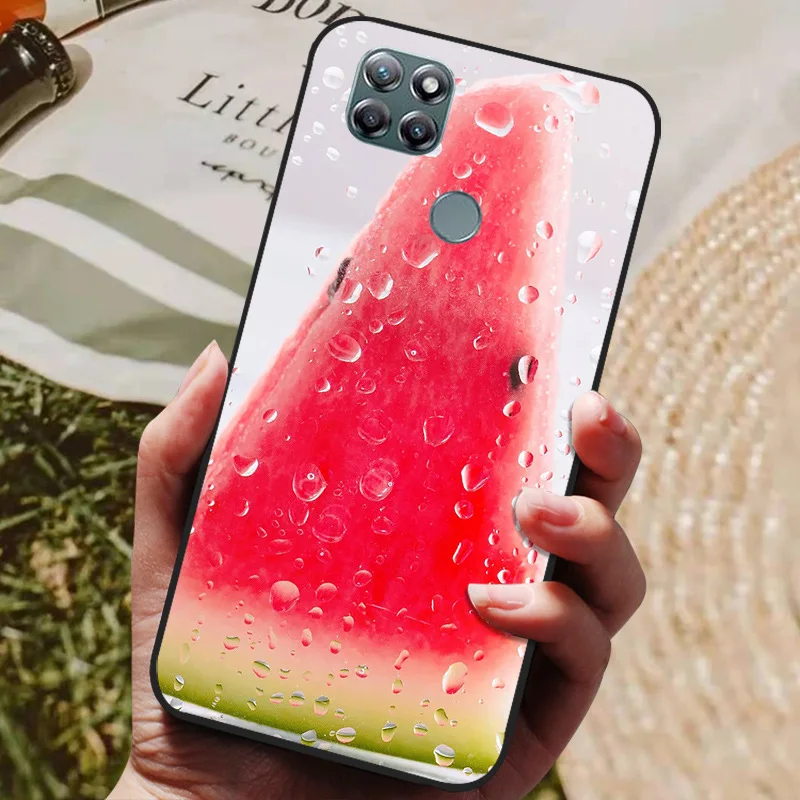 Silicon Back Cover Phone Case with Bumper Coque Design