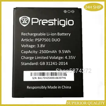 

PSP7501 DUO Replacement Battery For Prestigio Grace R7 PSP7501 DUO Bateria Batterie Baterij Mobile Phone Batteries Battery