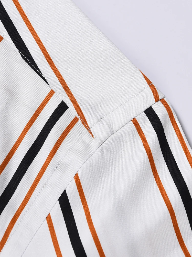 Caiziyijia размер 38-44 полосатая рубашка с длинными рукавами Мужская мода Camisa Masculina высококачественная повседневная рубашка брендовая одежда Большие размеры