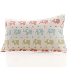 Чистый хлопок, пятиуровневый марлевый чехол для подушки, полотенце для одного человека, для взрослых, мягкая кожа, дышащий, не линяет, очень большой, толстый