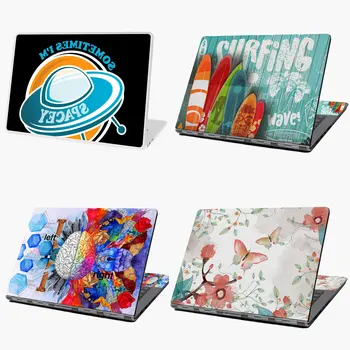 

Sometimes I m Spacey Flying Saucer DIY laptop sticker laptop skin 12 13 14 15 17 inch for MacBook HP Acer Dell ASUS Lenovo