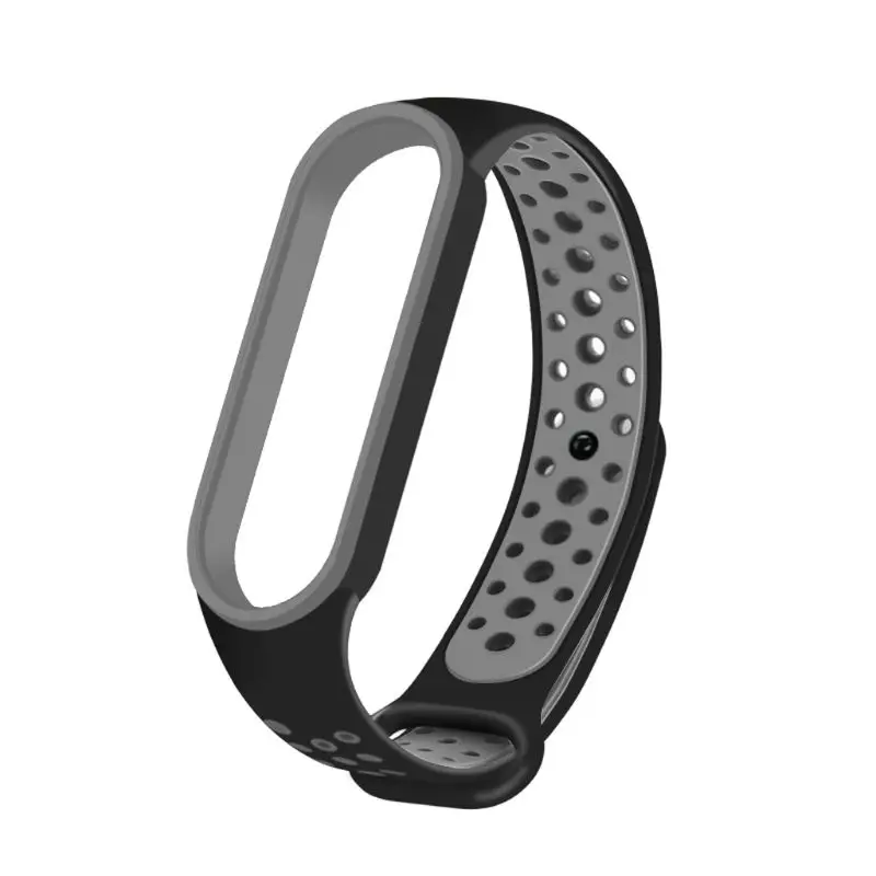 Silicone Wristband Tri-color Watch Strap Band for Xi-aomi Mi 5 Bracelet N84A | Электроника