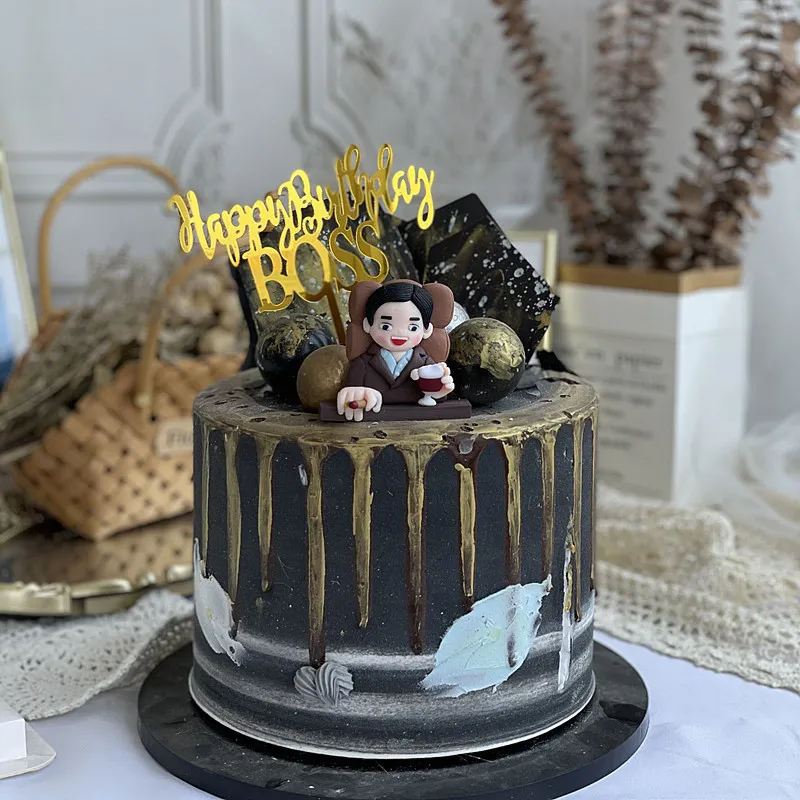 Bolo masculino  Birthday cakes for men, Cake decorating, Cake inspiration