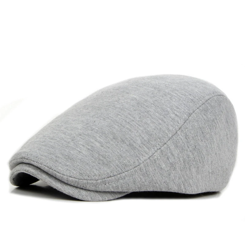 Navy Adjustable Новинка, стильная женская шапка Duckbill, весна, осень, зима, уличная вязаная шапка, хлопок, корейский стиль, мужская, регулируемая - Цвет: Navy Adjustable