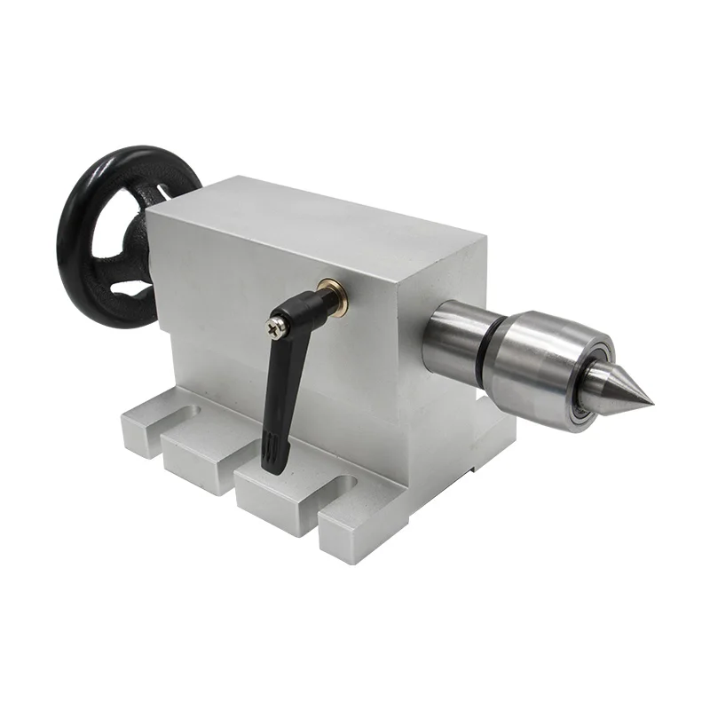 Nema 34 4.5N шаговый двигатель(4:1) K12-100mm 4 кулачковый патрон 100 мм CNC 4th axis A aixs ось вращения+ Mt2 Задняя бабка для фрезерного станка с ЧПУ