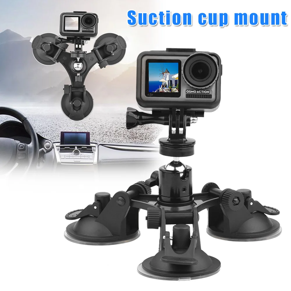 Крепкая присоска автомобильная подставка с шаровой головкой для DJI OSMO Action camera B88 - Доставка из: Китай