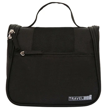 

Black Vanity Women Men Toilet Toiletry Kit Cosmetic Makeup Make Up Bag Case for Travel Organizer Pouch