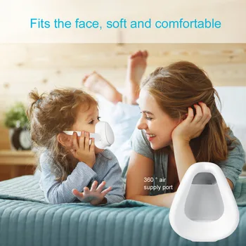 

Adults Air Purifying Respirator USB Charging Electric Mask With Fan Motor And filter in Resusable masque lavable adulte A60