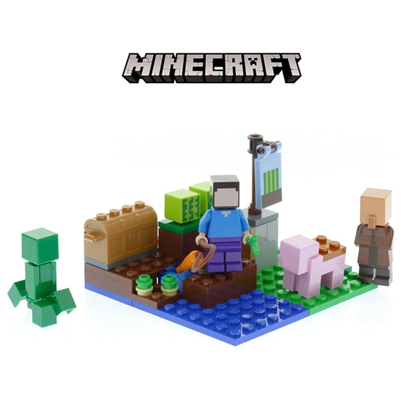 

The Melon Farm Building Blocks Model Bricks Toys Compatible Legoings 21138 18033