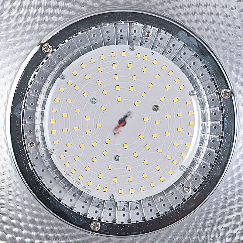 100W 150W 200W High Bay LED Light 220V 10000lm Commercial Lighting Industrial Warehouse Parking LED Highbay Lamp High Brightness (4)