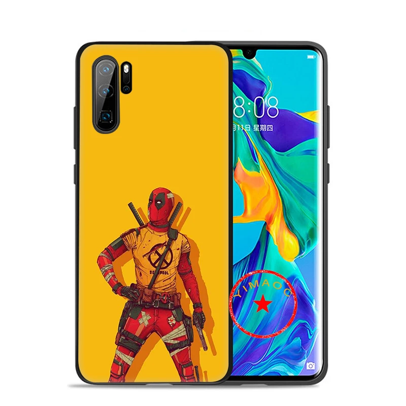 Дедпул от Marvel Dead pool Мягкий силиконовый чехол для huawei P30 P20 P10 Lite Pro P Smart Plus P30 Pro P Smart Z - Цвет: 15