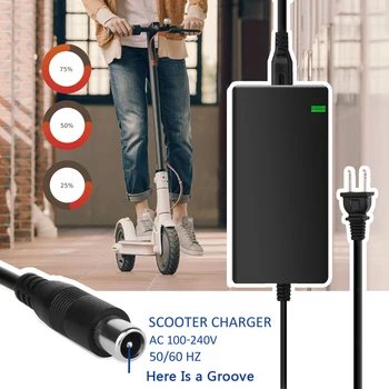 

Costyleen Power Adapter 42V 2A Scooter Charger for Bird, Lime, Lime-S, Skip, Spin Xiaomi M365 Charger