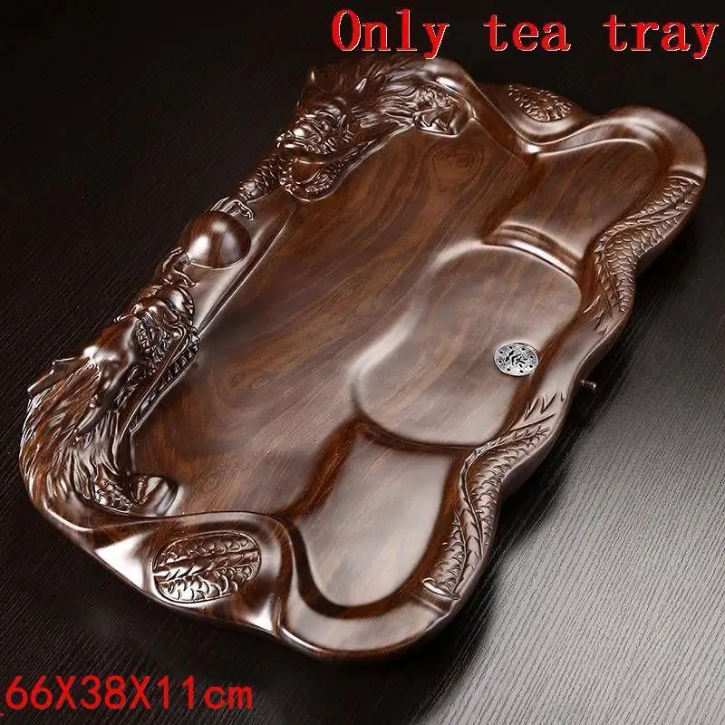 Juego Board De Te Chino Serviertablett набор Китай Bandeja Para Servir кунг-фу деревянный держатель Gongfu сервировочный китайский чайный поднос - Цвет: Version V