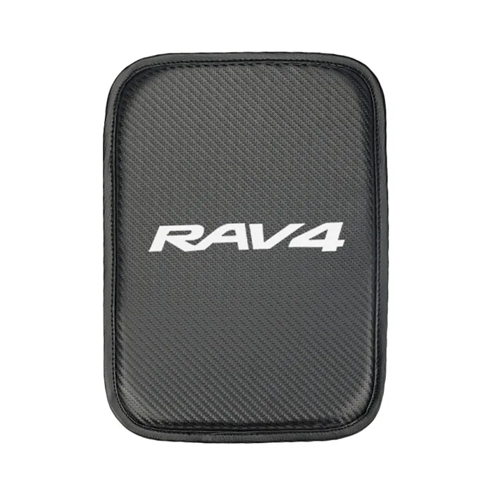 Автомобильный подлокотник чехлы для сидений Авто подлокотники защита для хранения подушки для Toyota corolla chr camry prado land cruiser - Название цвета: Rav4